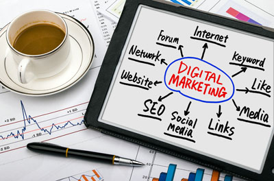 digital marketing concept